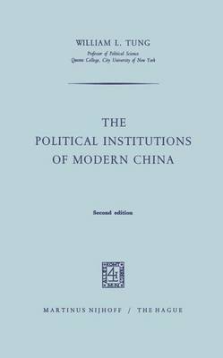 bokomslag Political Institutions of Modern China