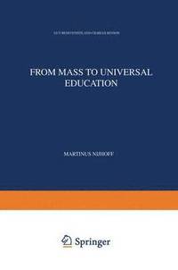 bokomslag From Mass to Universal Education