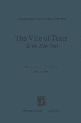 bokomslag The Vale of Tears (Emek Habacha)