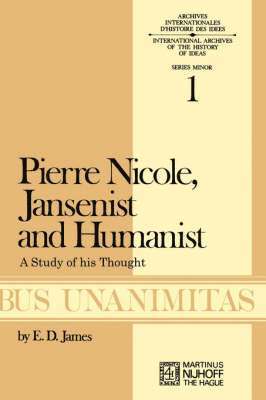 Pierre Nicole, Jansenist and Humanist 1