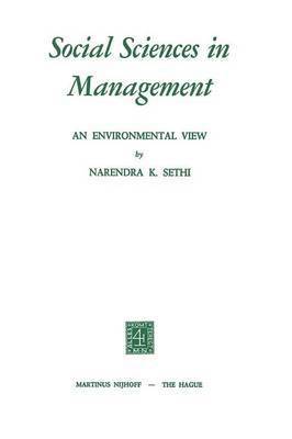 N.K. Sethi, N. K. Sethi - Social Sciences in Management, Häftad