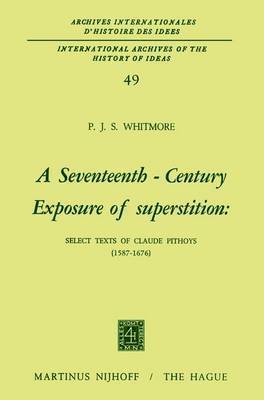 bokomslag A Seventeenth-Century Exposure of Superstition