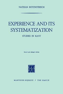 Experience and its Systematization 1