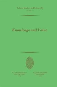 bokomslag Knowledge and Value