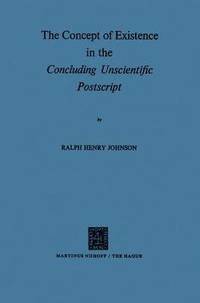 bokomslag Concept of Existence in the Concluding Unscientific Postscript