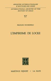 bokomslag L'empirisme de Locke