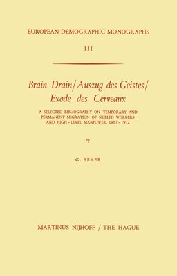 bokomslag Brain Drain / Auszug des Geistes / Exode des Cerveaux