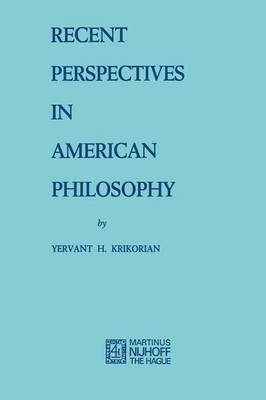 bokomslag Recent Perspectives in American Philosophy