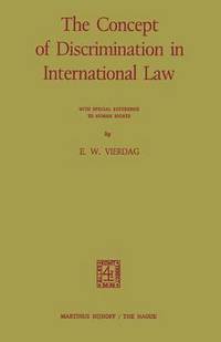 bokomslag The Concept of Discrimination in International Law