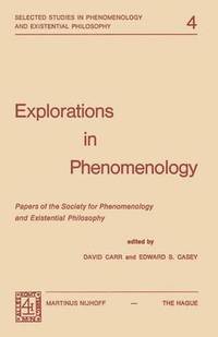 bokomslag Explorations in Phenomenology