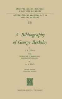 bokomslag A Bibliography of George Berkeley