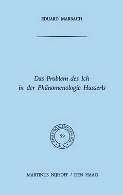 bokomslag Das Problem des Ich in der Phnomenologie Husserls