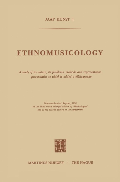 bokomslag Ethnomusicology