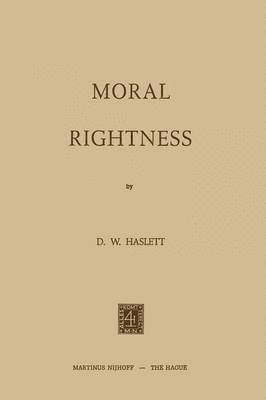 bokomslag Moral Rightness