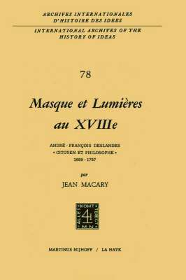 Masque et lumières au XVIIIième siècle