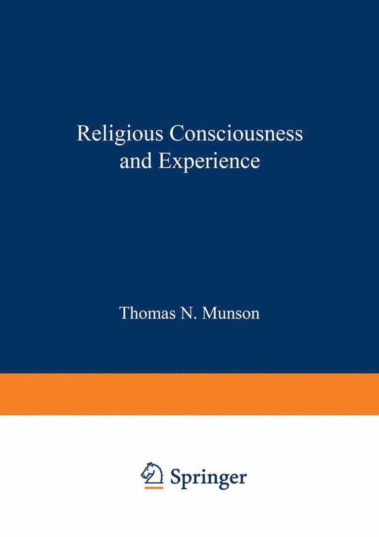 Religious Consciousness and Experience