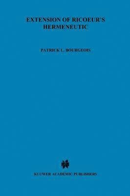 bokomslag Extension of Ricoeur's Hermeneutic