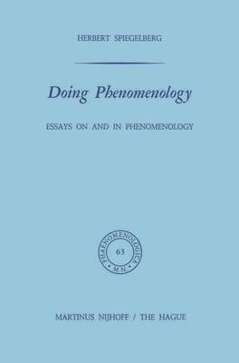 Doing Phenomenology 1