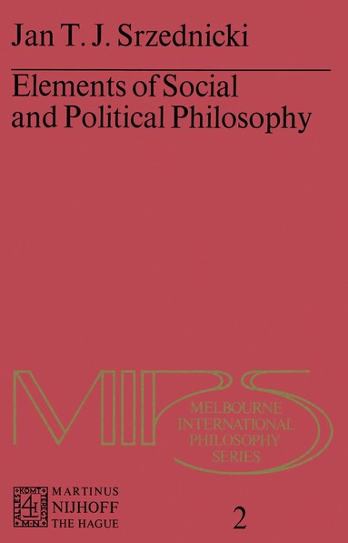 bokomslag Elements of Social and Political Philosophy