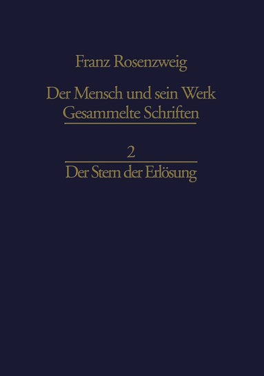 U. Rosenzweig - Der Stern der Erlösung, Inbunden
