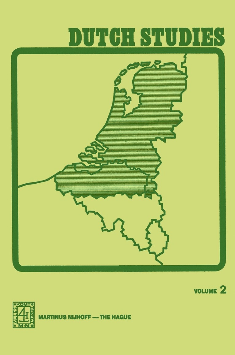P. Brachin, J. Goossens, P. K. King, J. de Rooij, J. De Rooij - Dutch Studies, Häftad