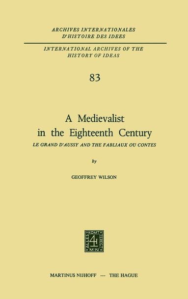 bokomslag A Medievalist in the Eighteenth Century