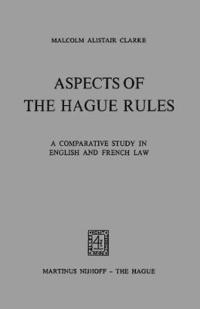 bokomslag Aspects of The Hague Rules