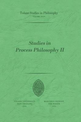 Studies in Process Philosophy II 1