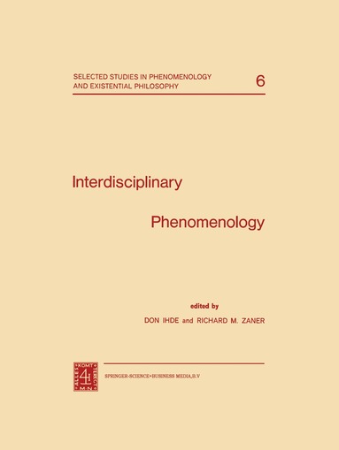 bokomslag Interdisciplinary Phenomenology