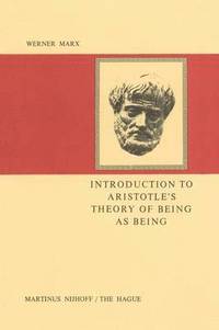bokomslag Introduction to Aristotles Theory of Being as Being