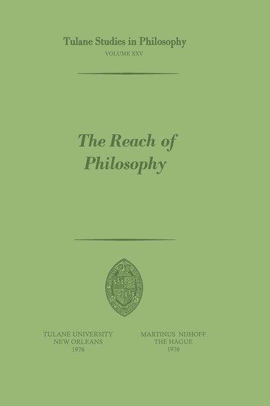 R.C. Whittemore - Reach of Philosophy, Häftad