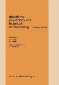 bokomslag Descriptive Psychology and Historical Understanding