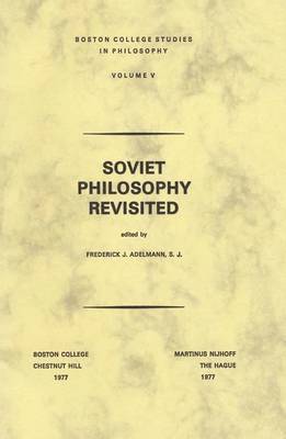 Soviet Philosophy Revisited 1