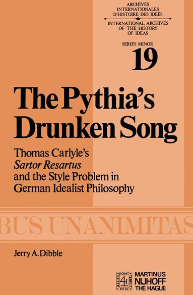 J.A. Dibble - Pythia’s Drunken Song, Häftad