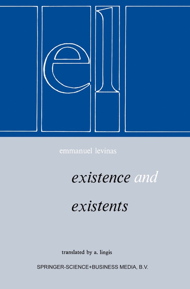 Existence et Existents 1