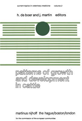 Patterns of Growth and Development in Cattle: A Seminar in the EEC Programme of Coordination of Research on Beef Production Held at Ghent, October 11-
