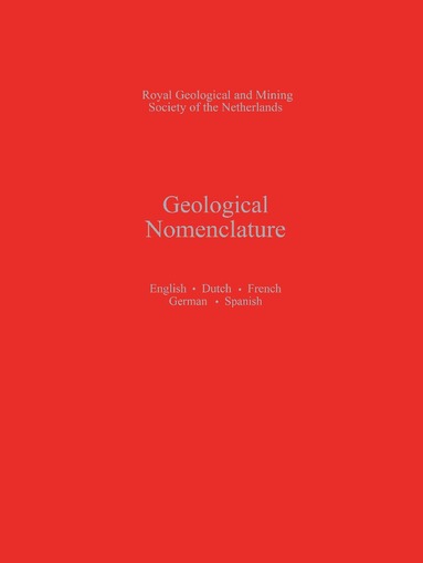 bokomslag Geological Nomenclature