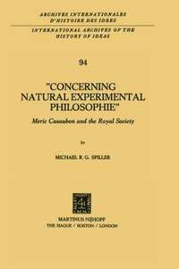 bokomslag Concerning Natural Experimental Philosophie