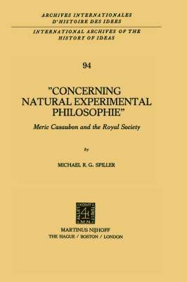 Concerning Natural Experimental Philosophie 1