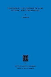 bokomslag Principles of the Conflict of Laws:National and International