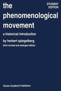 bokomslag The Phenomenological Movement