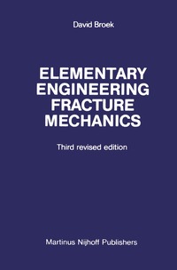 bokomslag Elementary engineering fracture mechanics