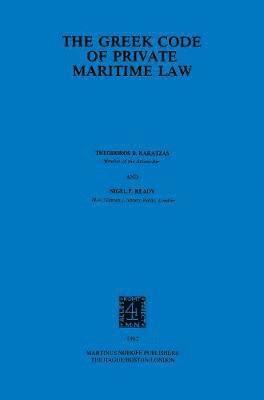 Greek Code Of Private Maritime Law