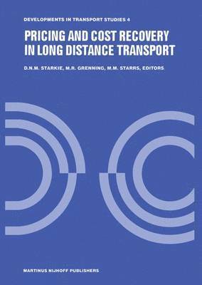 bokomslag Pricing and Cost Recovery in Long Distance Transport