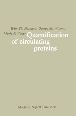 bokomslag Quantification of Circulating Proteins: Theory and Applications Based on Analysis of Plasma Protein Levels