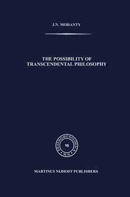 The Possibility of Transcendental Philosophy 1