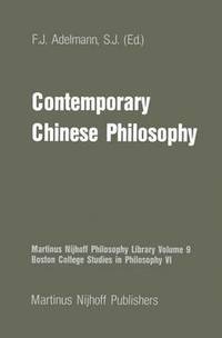 bokomslag Contemporary Chinese Philosophy
