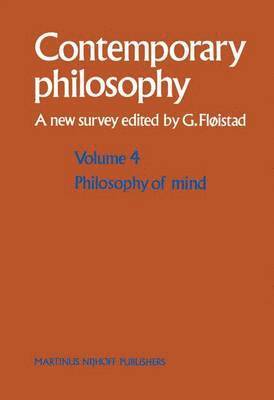 bokomslag Philosophy of Mind/Philosophie de l'esprit