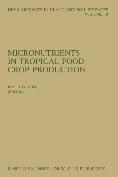 bokomslag Micronutrients in Tropical Food Crop Production