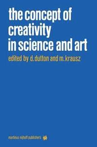bokomslag The Concept of Creativity in Science and Art